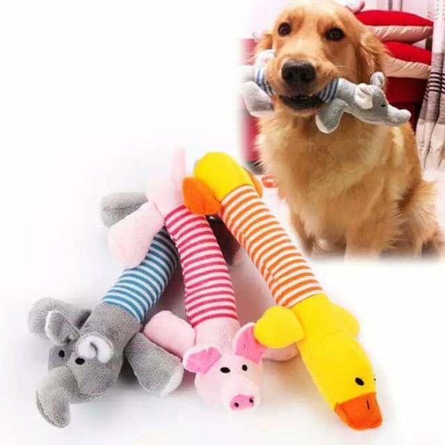 Mainan Gigit Bunyi &quot;ANIMAL&quot; Dog Chews Squeaky Toys