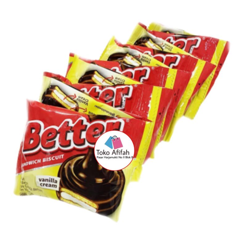 

Better Sandwich Biscuit Isi 10 pcs