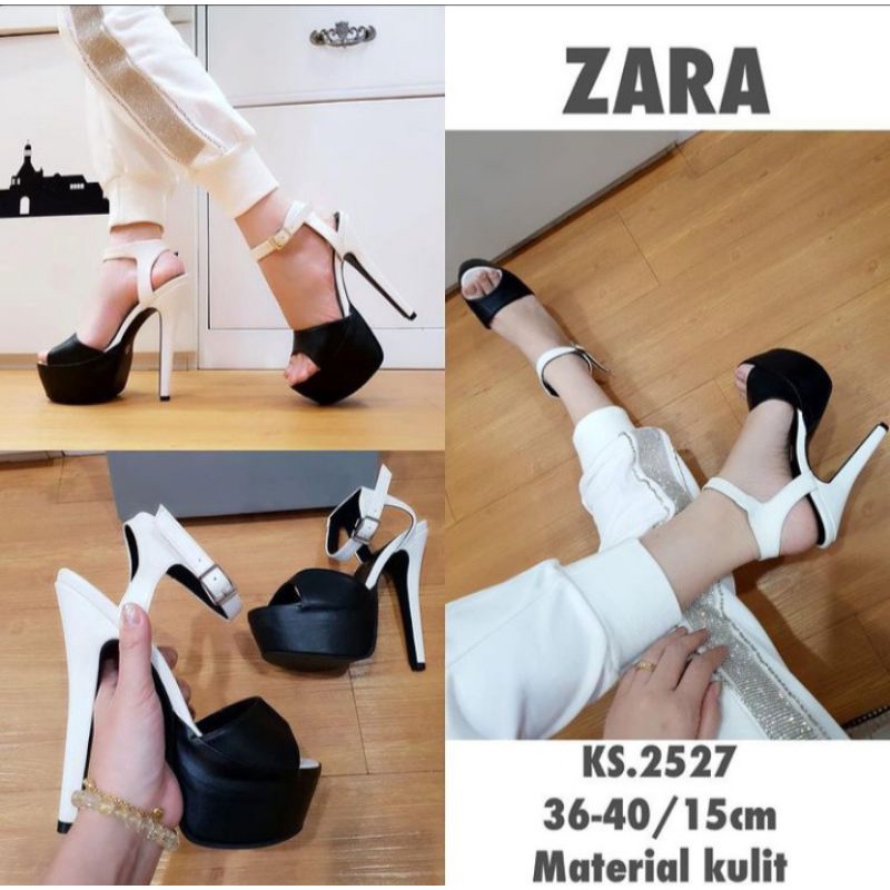 Ks.2527 Super Bestseller High Heels Zara 15cm import