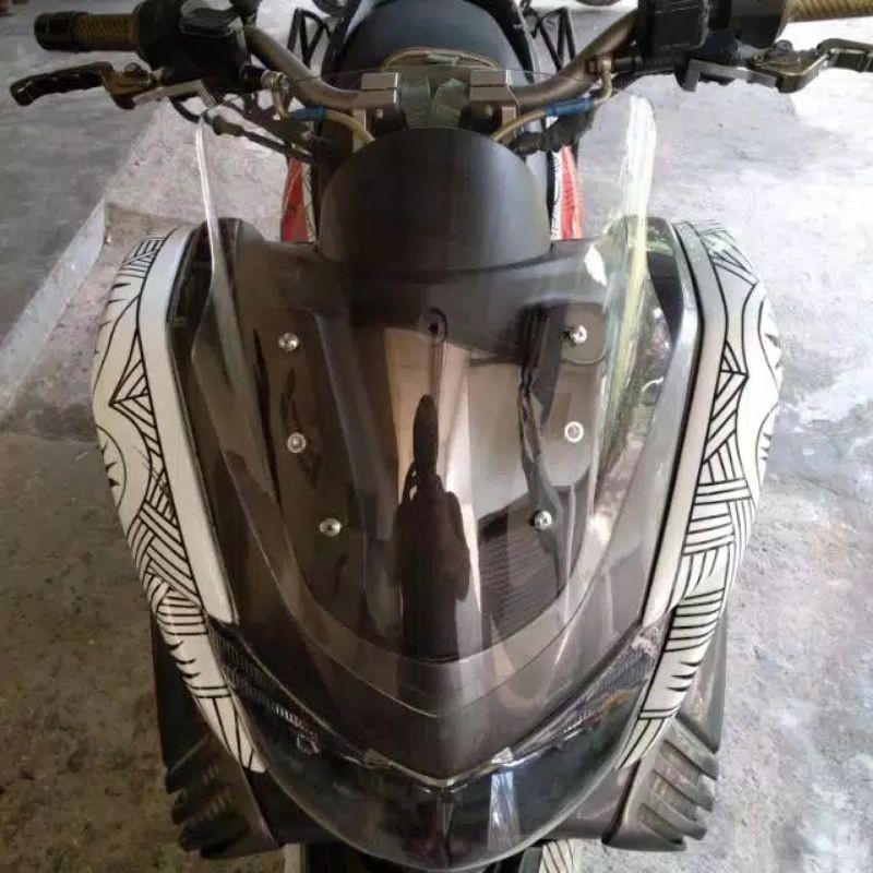 Visor Nmax standar bening. Winshield nmax standart bening