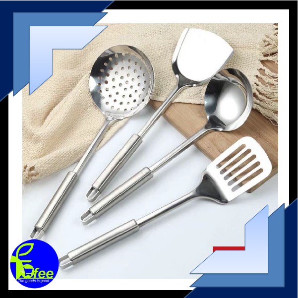 [IMPORT] - Spatula Set 4 in 1 Stainless Stell