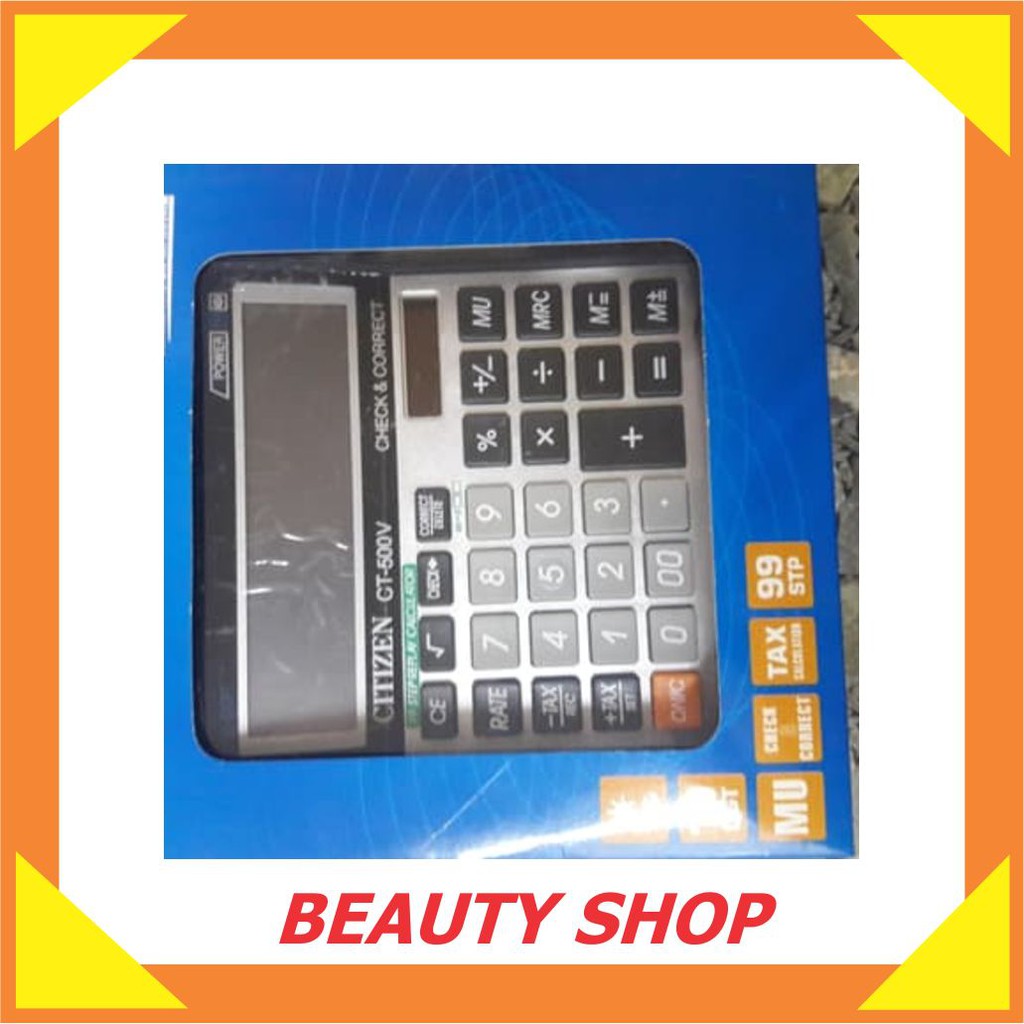 

A500 A500 KALKULATOR CITIZEN 10 DIGIT CT-500V CT-500 V 1M