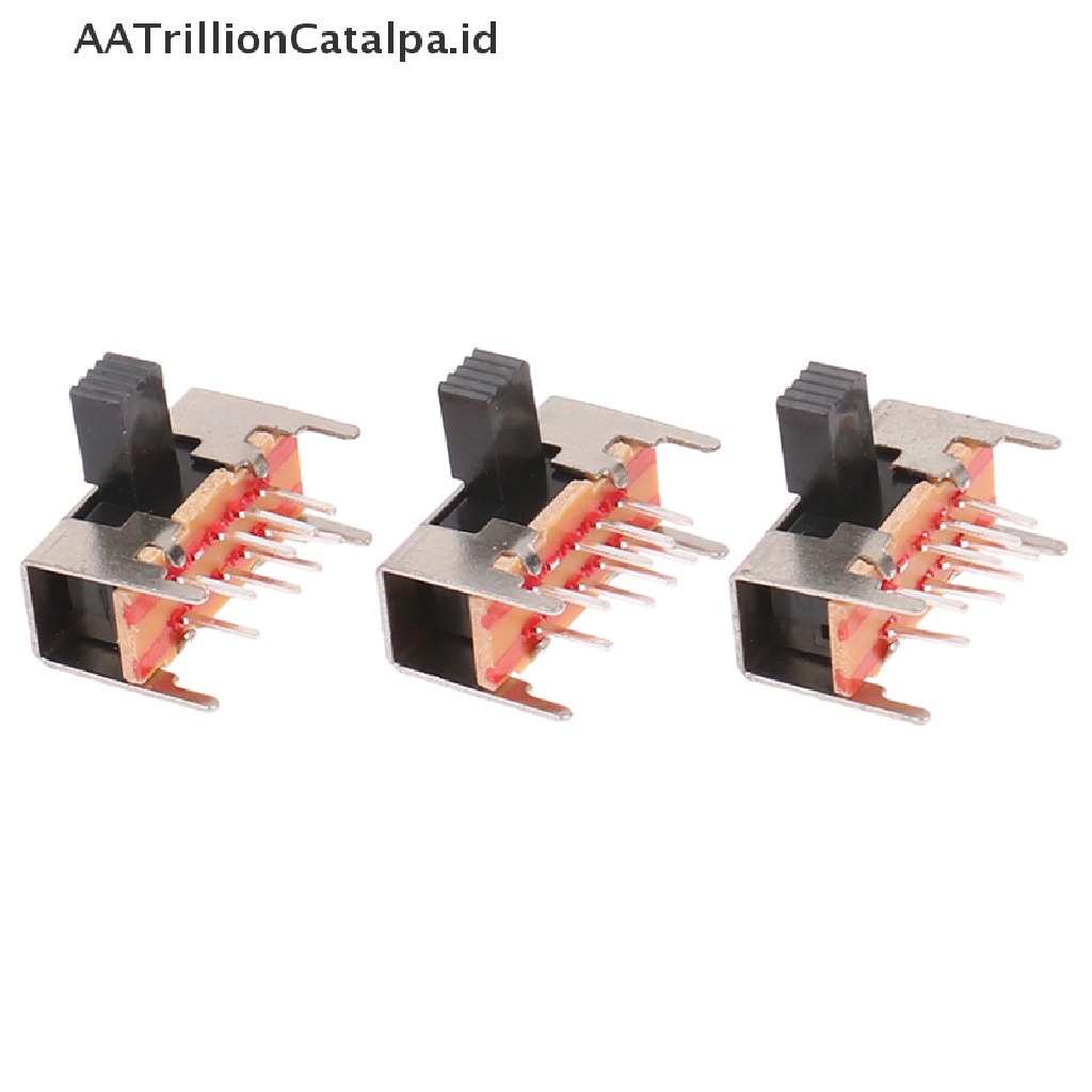 Aatrillioncatalpa 10Pcs Toggle switch sk23d05g6 Dua Baris 3 gear 8-pin horizontal