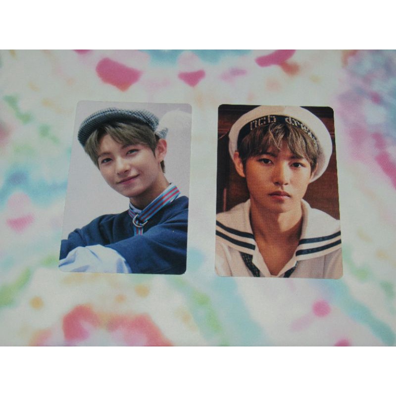 STICKER WE YOUNG RENJUN SET + POSTCARD RELOAD RENJUN CHENLE