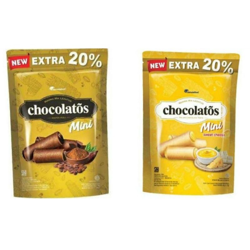 CHOCOLATOS Wafer Roll Mini Pouch