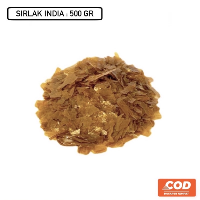 (500 gr) Shellak Sirlak Emping Asli India PLU Premium KW 1 Import Serlak
