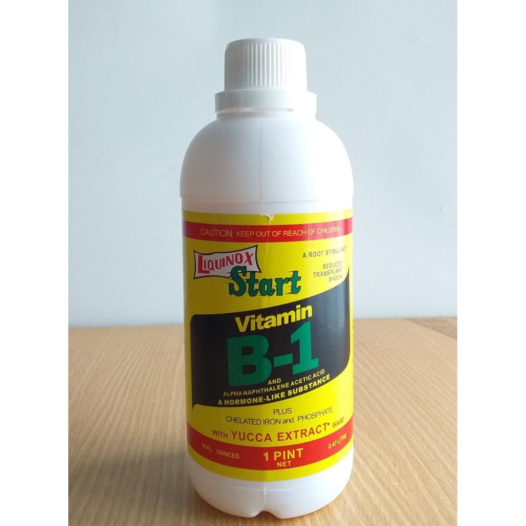 Vitamin B1 Liquinox Strat 470ml Menstimulasi Akar Anti Stress NON ORI Vitamin Tanaman Tumbuhan Murah