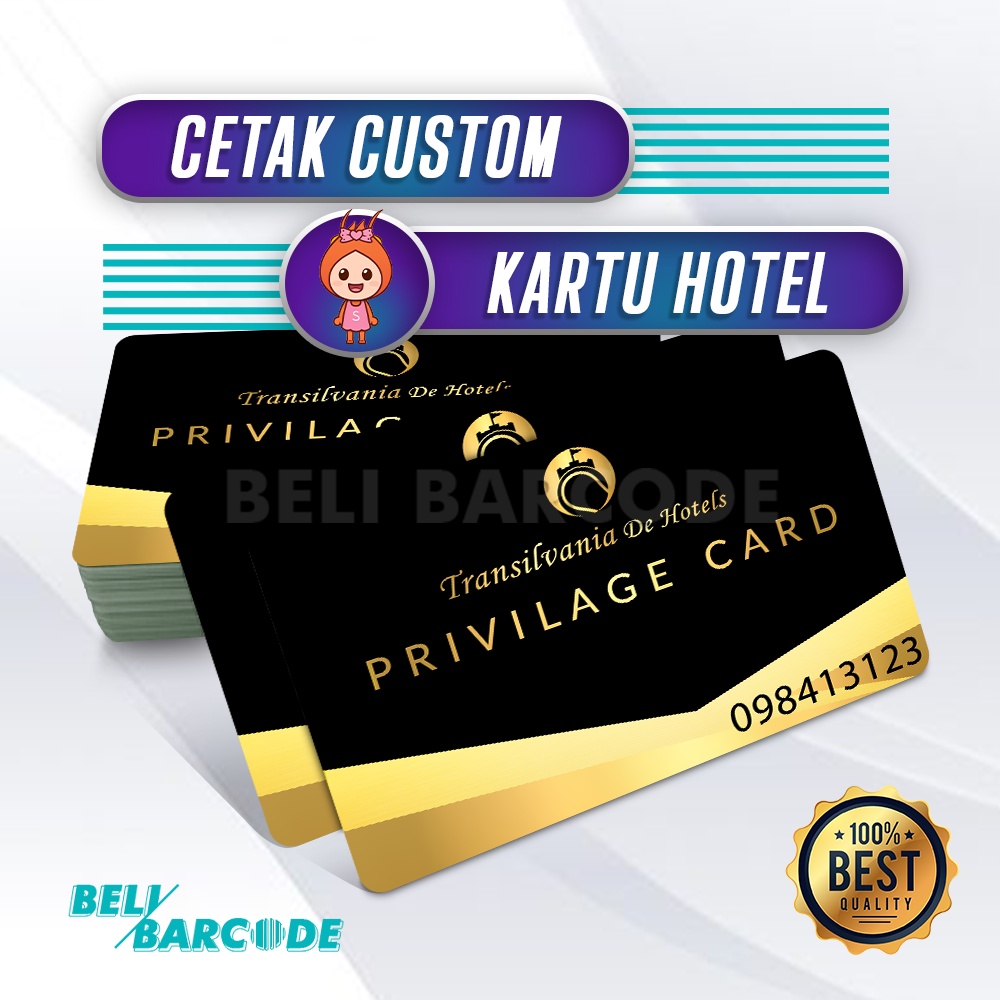 CETAK KARTU PREPRINTED RFID UNTUK KARTU HOTEL