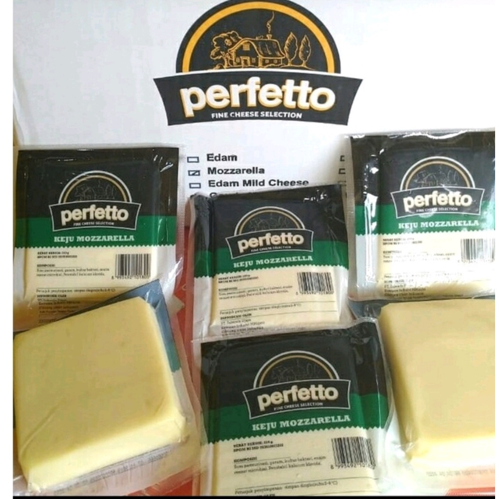 

Keju Mozarela "PERFETTO" 250 Gr