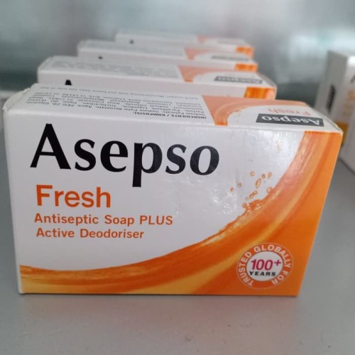 ASEPSO FRESH &amp; CLEAN Antiseptic Soap Plus 80 GR - Sabun Antiseptik