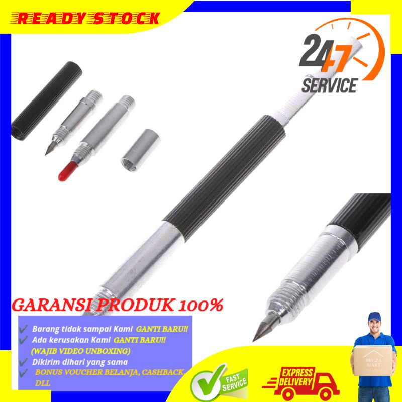 

BARU SM Pen Pena Pulpen Gemuk Baja Tungsten Steel Ukir Barang Keramik Piring Kaca Gelas Nama Jam Tangan Metal Mini Tips Construction Marking Tool OOTDTY