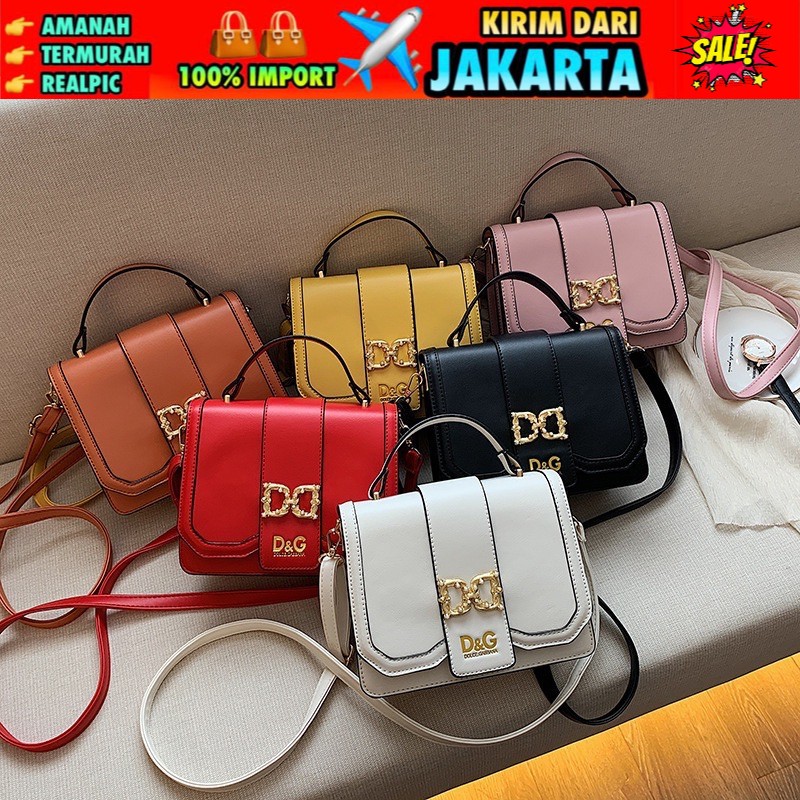TI 3076 -  TAS WANITA TERBARU  SELEMPANG CEWEK SLING BAG WANITA - G