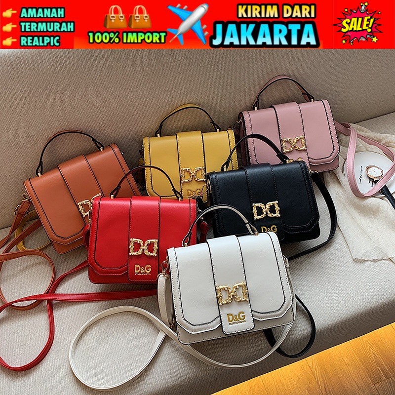 TI 3076 -  TAS WANITA TERBARU  SELEMPANG CEWEK SLING BAG WANITA - G