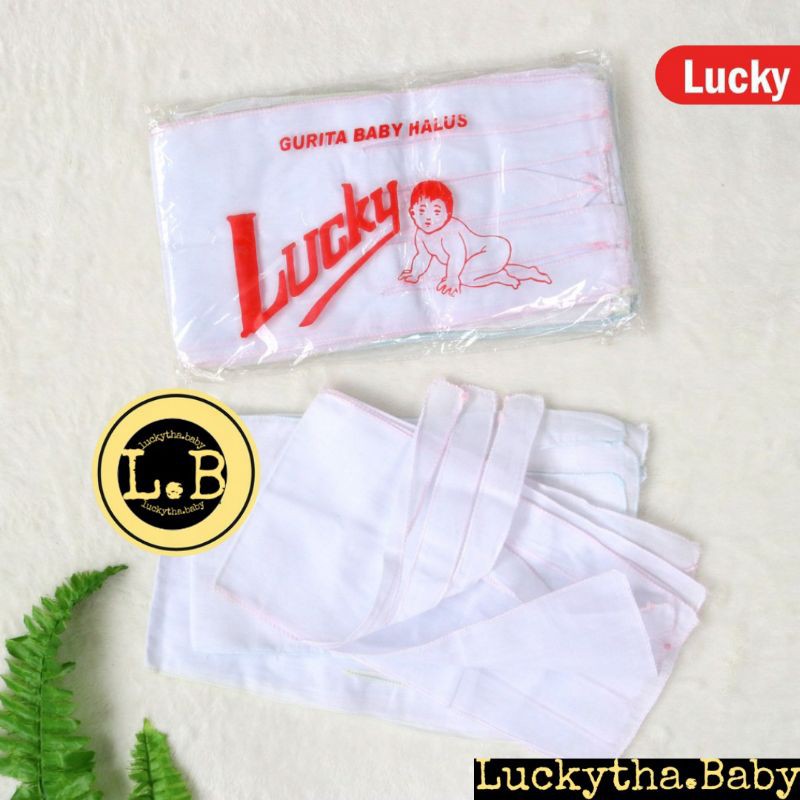 3 pcs_ gurita bayi LUCKY BABY / GURITA IKAT BAYI MURAHH / PERLENGKAPAN BAYI