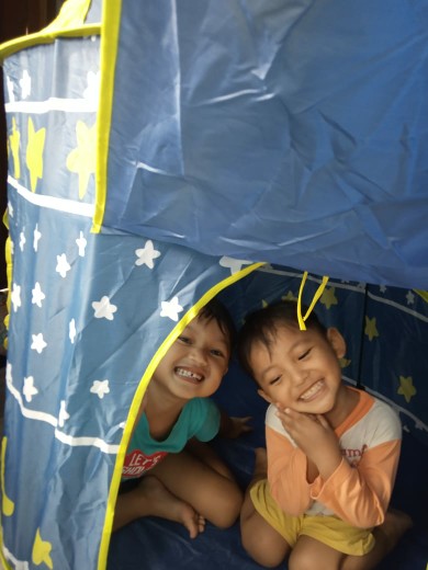 Tenda Anak Castle Jumbo Cowok Cewek