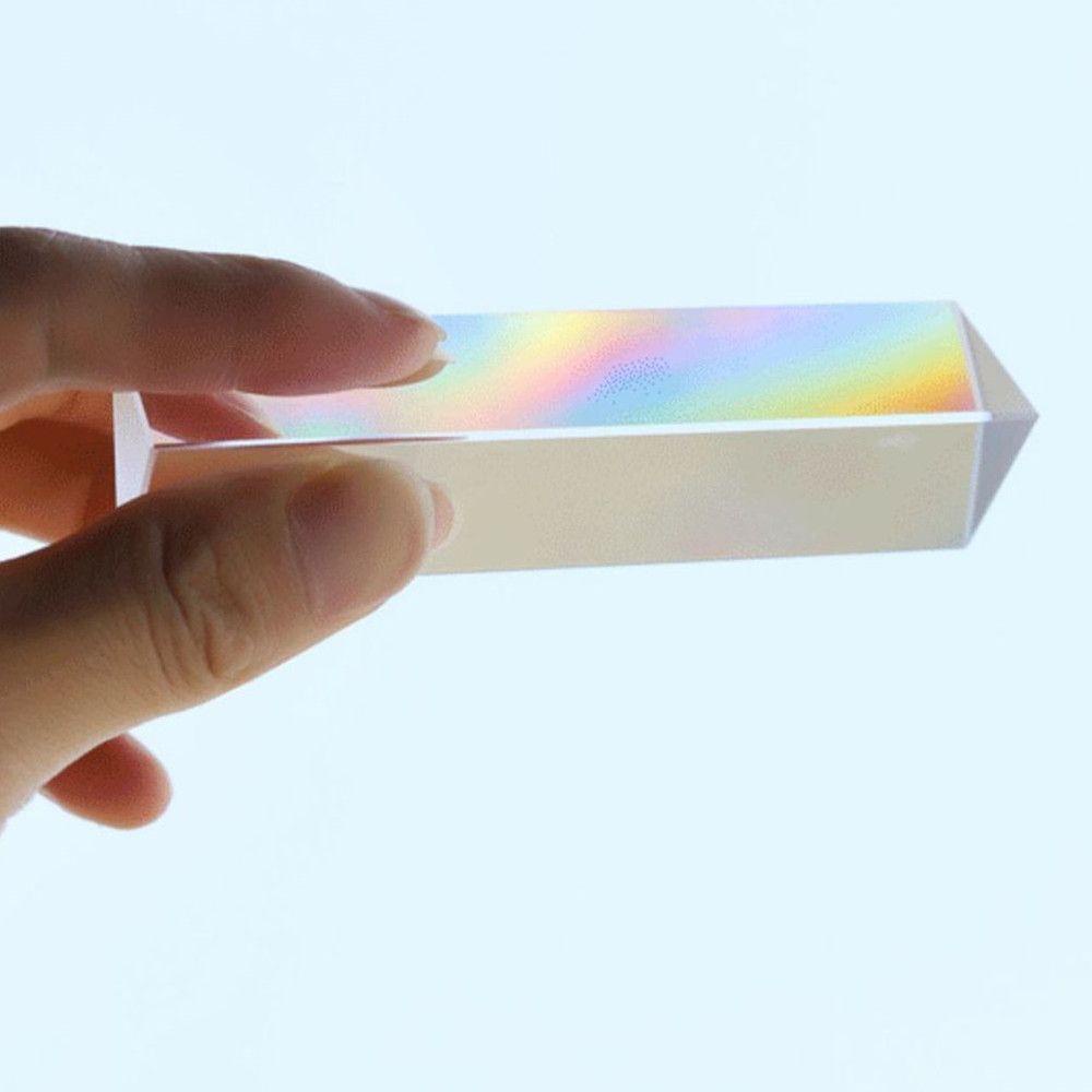 Chookyy Prism Mainan Edukasi Belajar Fisika Science Toys Rainbow Properti Foto Optika Fisik Prisma