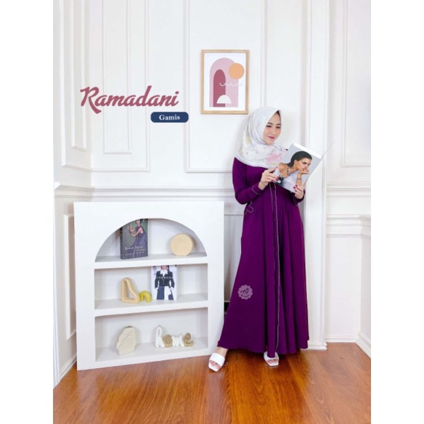 gamis ramadhani by.ayu sandra