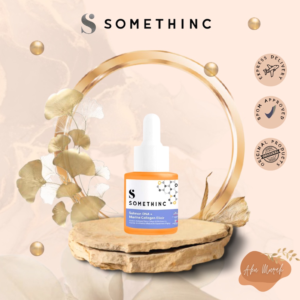 ✨ AKU MURAH ✨ SOMETHINC Salmon DNA + Marine Collagen Elixir Serum 20ml