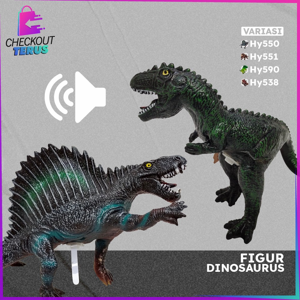 CT M262 Mainan Action Figure Dinosaur Mainan Figure Dino DIY Dinosaurus T Rex Figure Hewan Mainan Dinosaurus