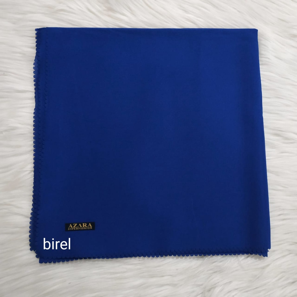 Hijab Azara Oskara / masahi syari 130x130cm LC Jilbab square / segiempat jumbo syar'i Lasercut/Voal-Birel
