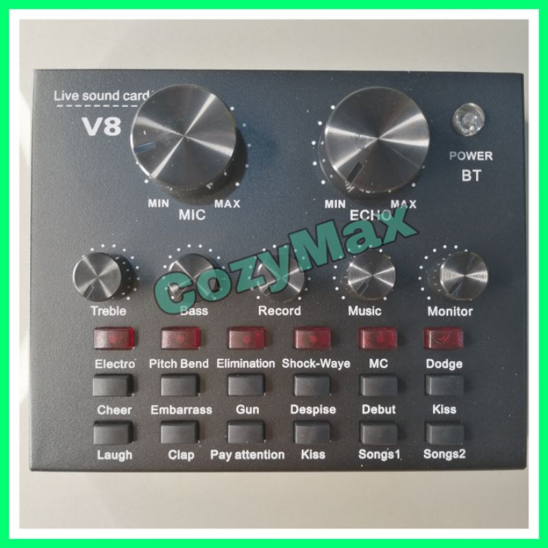 [CZM] Soundcard V8 Mixer Bluetooth