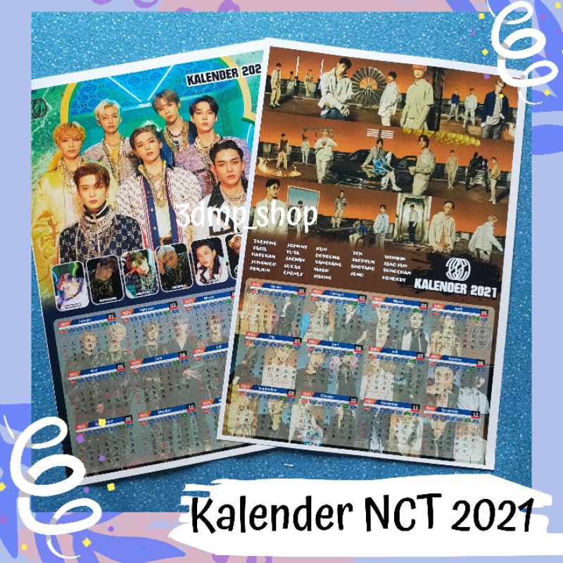 Kalender 2021 NCT2020 NCTU NCT DREAM NCTDREAM NCT127