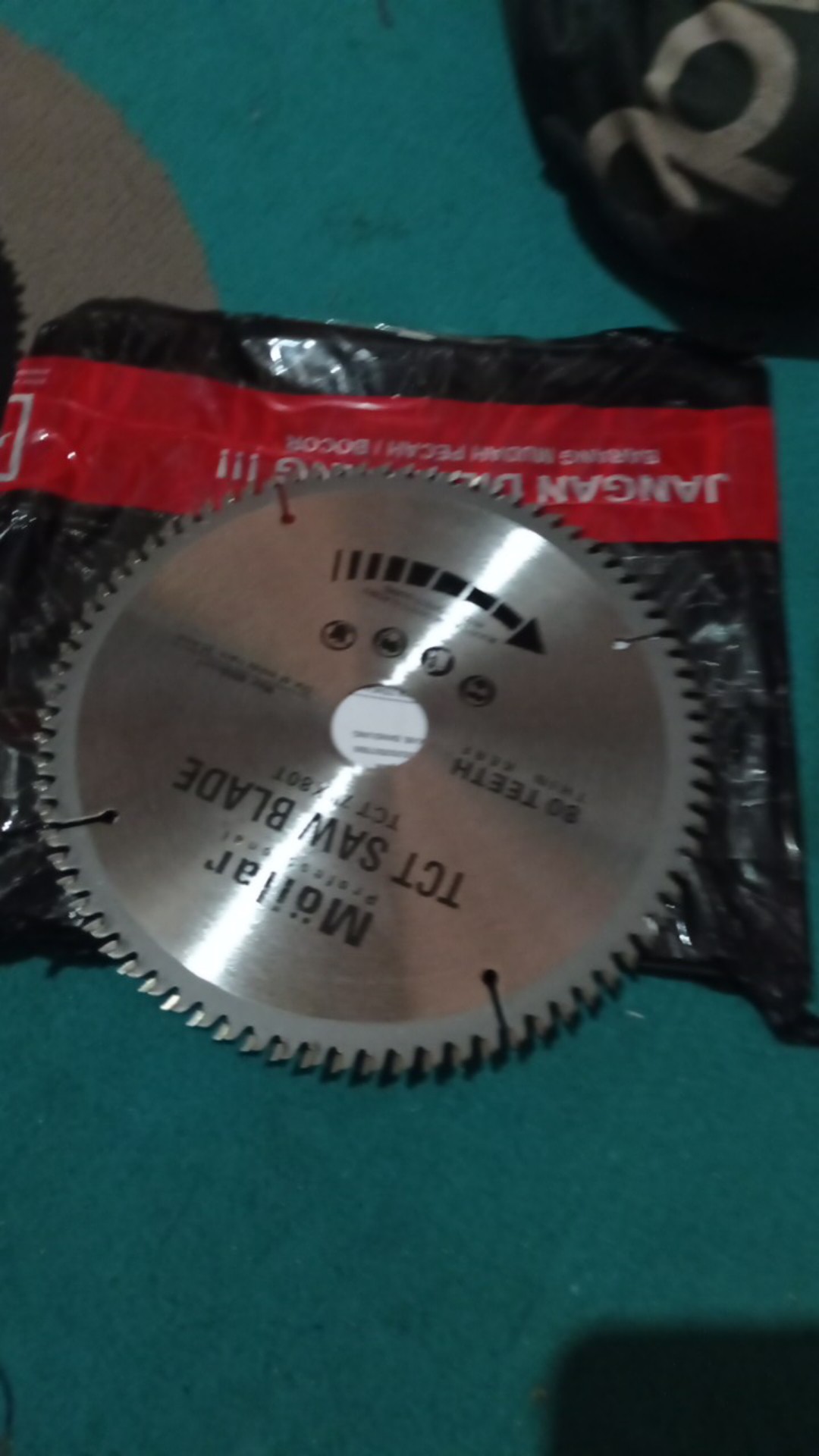 Mata Gergaji Miter Saw 7 Inch 80t Mollar Tct Aluminium Circular Saw Blade