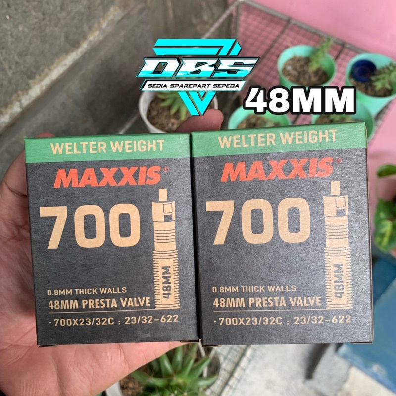 BAN DALAM MAXXIS 700x23/32c FV48MM TUBE MAXXIS ROADBIKE 700c