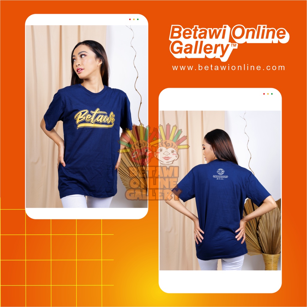 Kaos T-Shirt Motif/Gambar Betawi/Setu Babakan