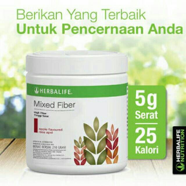 Mix Fiber Herbalife / Pemblokir Lemak