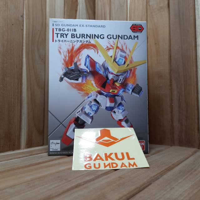 SD Ex Standard Try Burning Gundam