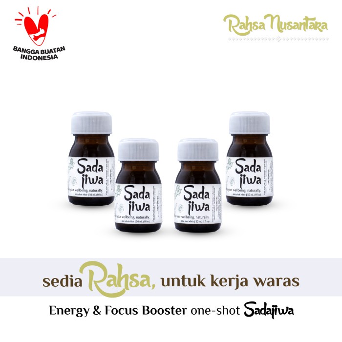 

(BISA COD) Sadajiwa Package by Rahsa Nusantara