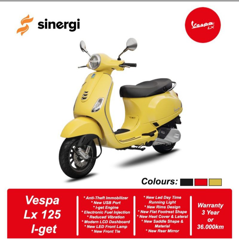 VESPA LX 125 I-GET 2021