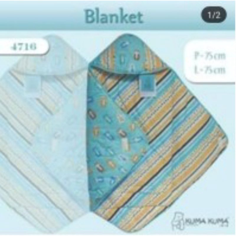 Blangket Bayi / Selimut Gendong Kuma - Kuma