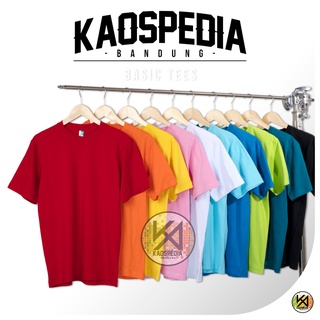 KAOS POLOS COTTON COMBED 30S LENGAN PENDEK PRIA WANITA