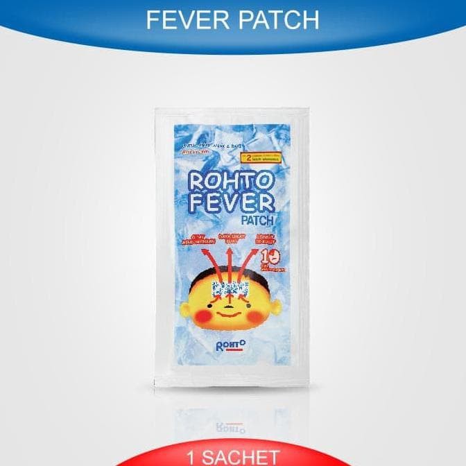 ROHTO FEVER PATCH MENURUNKAN PANAS ( STRIP ISI 2 LEMBAR )