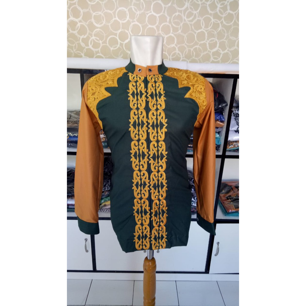 KOKO HITAM MIX GOLD BORDIR RENDA