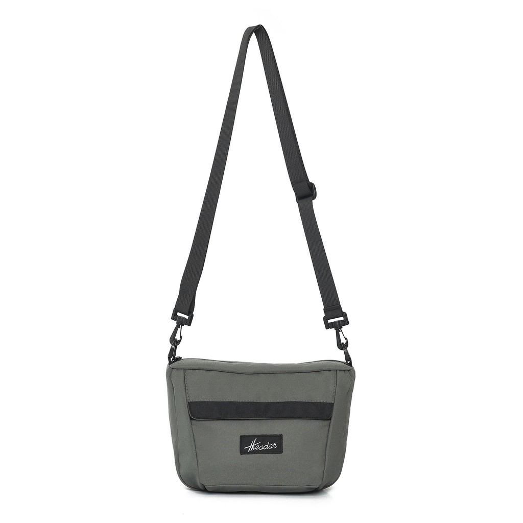 THEODOR Sling Bag VAROS Grey. High Quality. Sling Bag Pria Wanita. Handlebar Bag. Tas Sepeda.