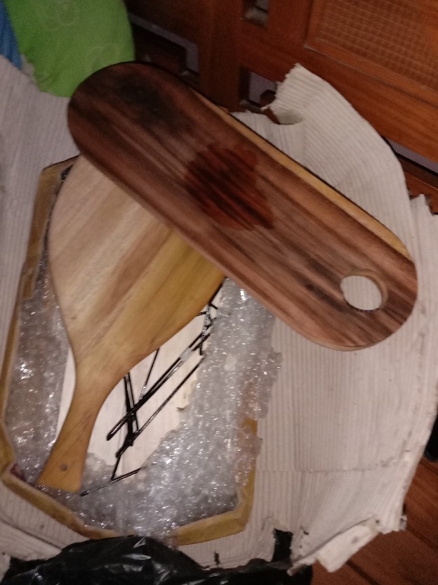 Wooden Projects Talenan Kayu Jati Perlengkapan Dapur Alat Masak Cutting Board Telenan Korea - Tl05