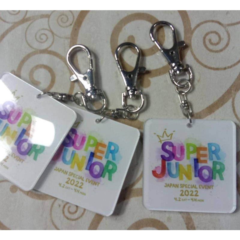 Keyring Super Junior Special Japan Event