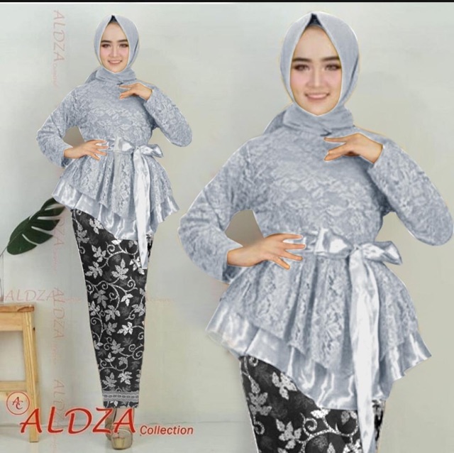 100% REAL PIC!! SET KINANTI GELINANG GEMARI BATIK KEBAYA BRUKAT PITA 7 WARNA-2