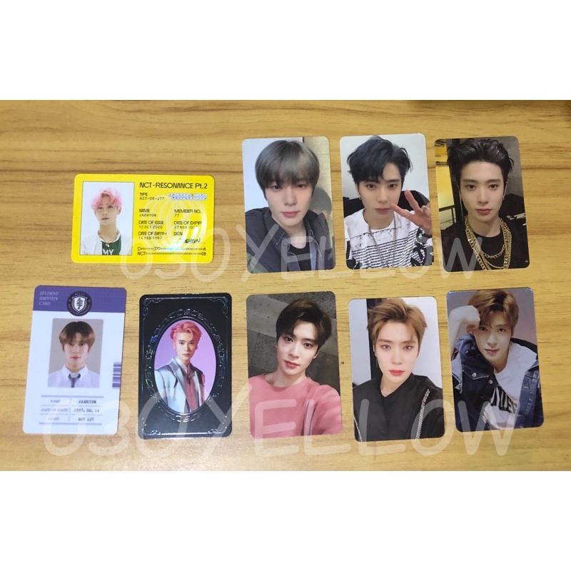 WTS Jaehyun PC Emphaty Reality Dream Neozone N C T ID Card Student Yearbook YB