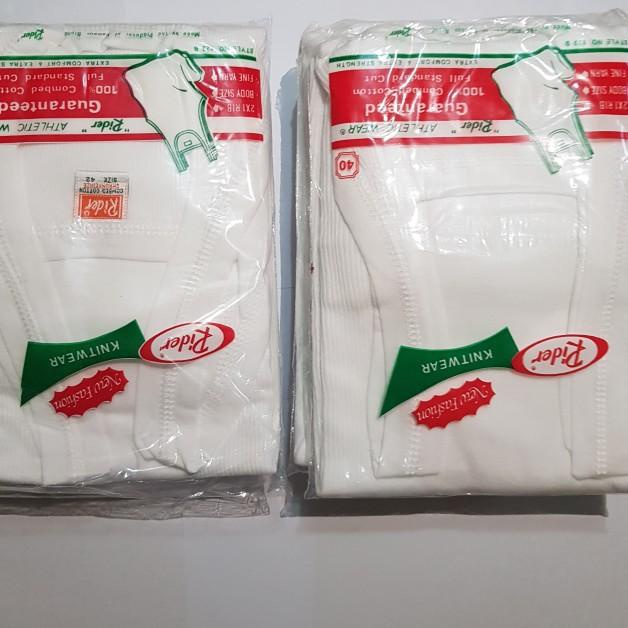 ✬ Singlet Pria Rider/Kaos Kutang Ukuran Besar 38,40.42 ORI - 38 ۩