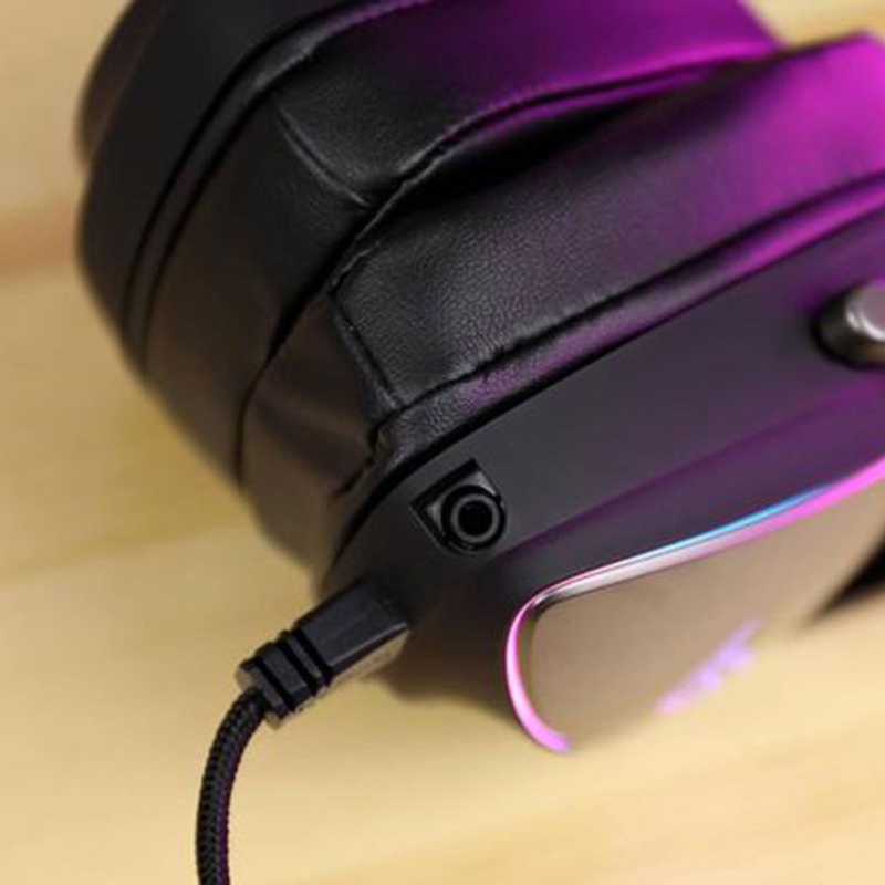 Bt Headphone Kabel Line Untuk ROG Untuk Delta USB-C Aksesoris Headset Gaming Hitam