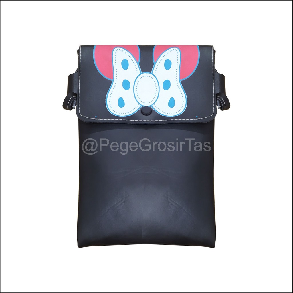 Tas Selempang Kasual HPO Slingbag Fashion Wanita Model Karakter -PG - 8836
