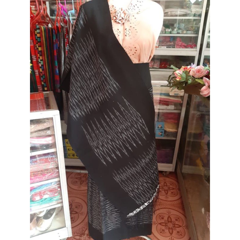 SONGKET BATAK ASLI SARUNG SELENDANG TENUN SIBOLANG RASTA SONGKET HITAM TENUN TARUTUNG