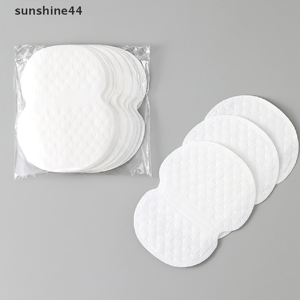 Sunshine 10PCS Pad Ketiak Penyerap Keringat Sekali Pakai Untuk Pria / Wanita