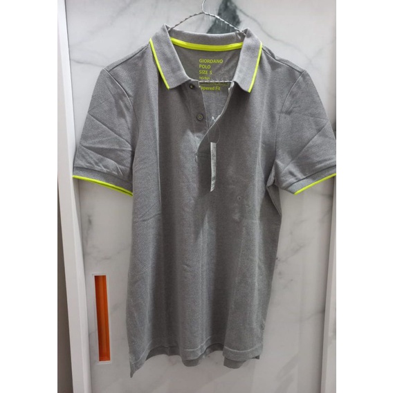 GIORDANO Kaos Men's Solid CVC Polo Shirt | KAOS POLO | KAOS KERAH GIORDANO