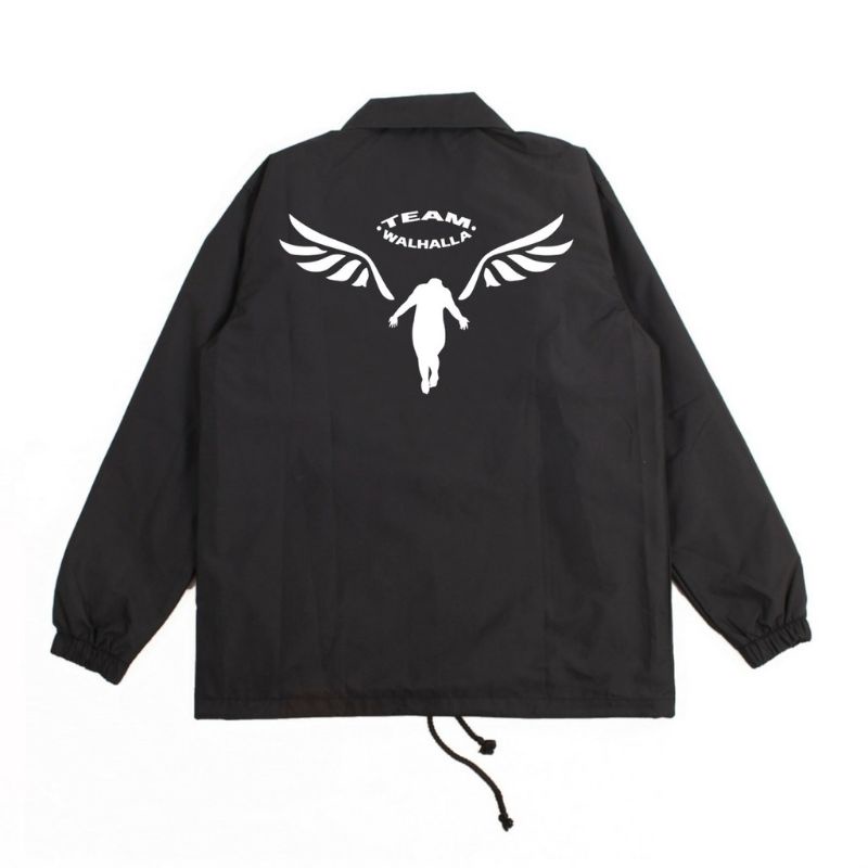 Jaket Coach Tokyo Revengers Team Valhalla / Jaket Team Valhalla Size M L XL XXL