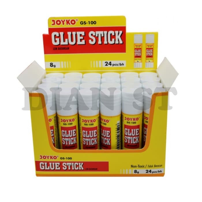 

Chrysa | Lem Glue Stick Joyko 8 gr GS-100 - 24pc